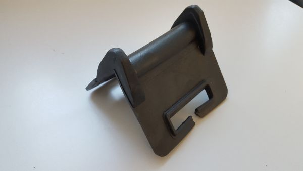 Kantenschutz Ecken Kunststoff schwarz 25 mm mit erhöhter Wölbung